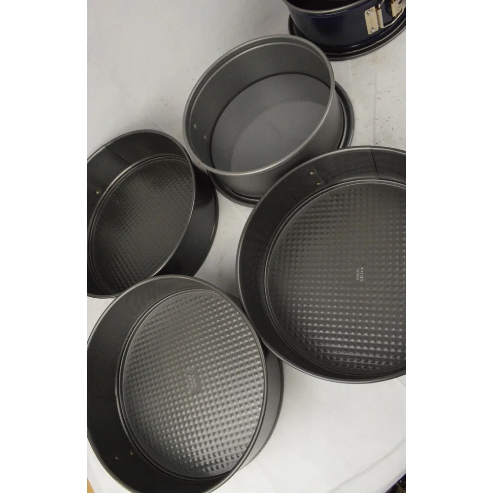 19 Pc Assorted Baking Pan Lot Muffin Cake Loaf Springform Wilton Wear-Ever